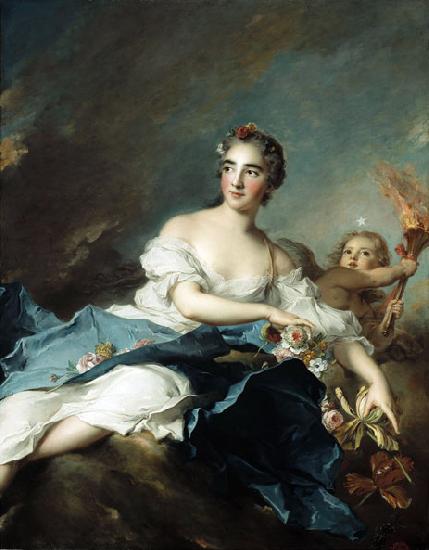  The Marquise de Vintimille as Aurora, Pauline Felicite de Mailly-Nesle